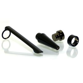 CS Crafts Woodturning Slimline Pen Kit Set of 5 Mixed Colours, with twist mechanism