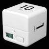 Gravity Sensor Cubic Digital Timer with Display Time Management for