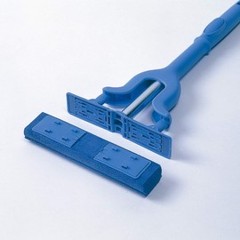 Azuma Industries Azuma SQA11 Absorbent Sponge Spare Gungun Absorbent Super Squeezing Mini Spare 1 Piece, Wipe Width 7.9 inches (20 cm), Amazing Water Absorption, Blue