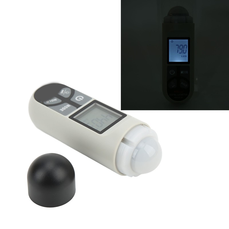 Light Meter High Accuracy LCD Clear Display Portable Large Range