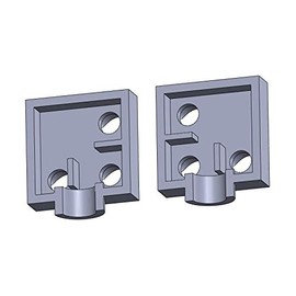 modellbahn-exklusiv Eow Switch Light Signal Single Junction Pack of 2 Track H0 1:87