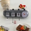 Calendar Alarm Clock Innovative Shape Decorative Jump Desktop Clock for