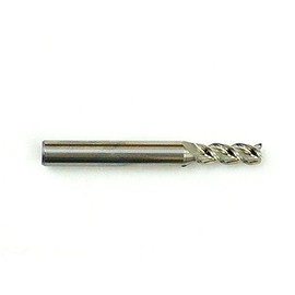 2234 PPLS Flat End Mill, For Aluminum, Carbide Blade, HRC55 Degree, 3 Blades, 0.2 inch (5 mm) Tip Diameter, 2 Pieces