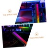 LABRIMP Rgb Pickup Light Car Leds Sound Control Light Sound