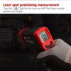 TASI Infrared Thermometer -32℃~400℃/-25.6℉~752℉ Non-contact Digital Laser Thermometer for Cooking