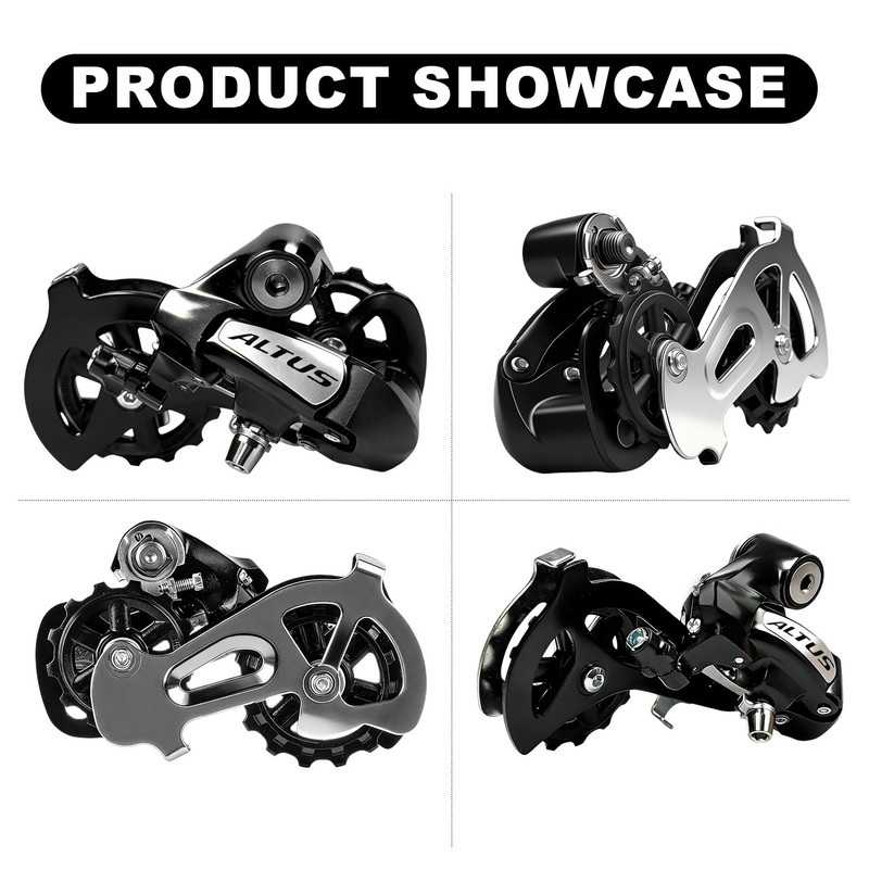 VERKSTAD Bike Rear Derailleur Altus RD-M310 7/8 Speed Direct Mount