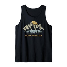 Doraville Georgia Mountain Sunset Sunrise GA Tank Top