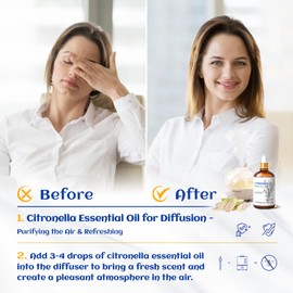 HIQILI 100ml Citronella - Kaya 100% Pure Natural