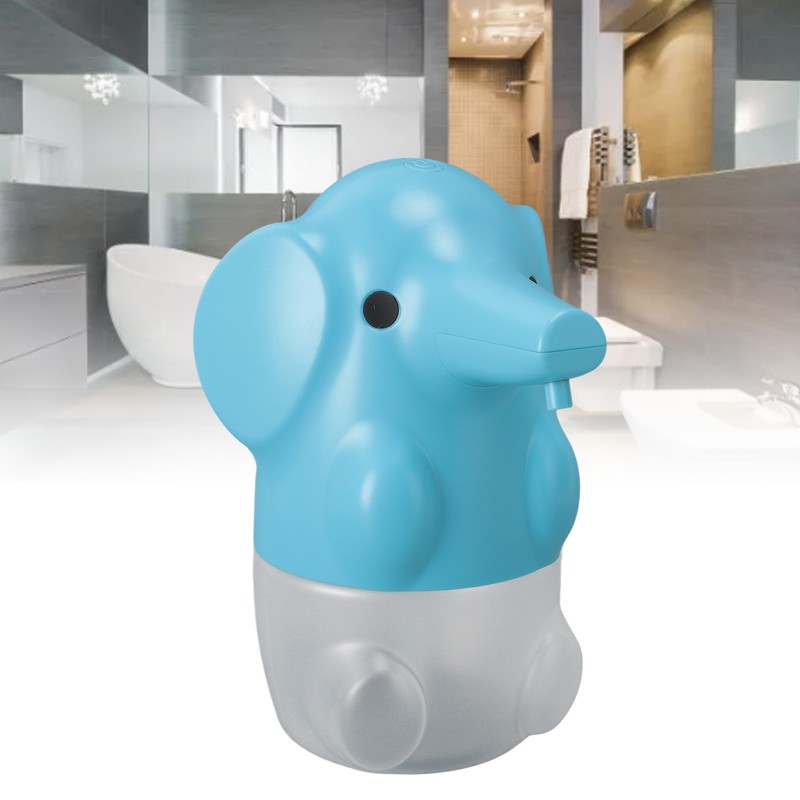 Cute Pet Elephant Touchless Soap Dispenser USB Rechargeable Automatic Foaming