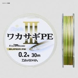 Daiwa Cristia Wakasagi PE3 PE Line, 0.4, 136.6 ft (60 m), 2 Colors (with color marking)