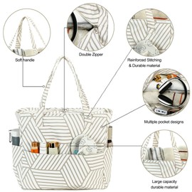 Waterproof Beach Tote Pool Bags for Women Ladies Extra Large Gym Tote Carry On Bag With Wet Compartment for Weekender Travel