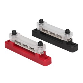 Power Distribution Terminal Block, RV Boat Car Terminal Bus Bar, 48V DC 150A with Maximum Power Distribution for Electrical Accessories