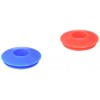 RoadPro RP3611BR Blue/Red Emergency Gladhand Seals - 2 per Pack
