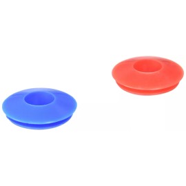 RoadPro RP3611BR Blue/Red Emergency Gladhand Seals - 2 per Pack