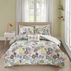 MI ZONE Tamil Comforter Set Size Twin Extra Long, Twin/Twin X-Large, Multi