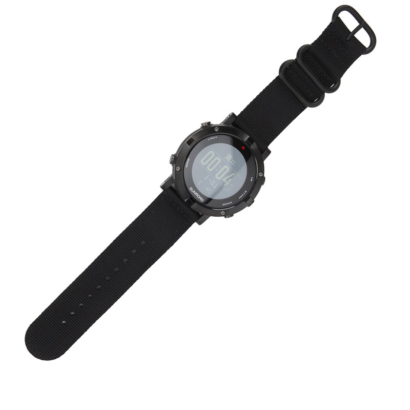 Men's Digital Sport Wristwatch GPS Running Swimming Watch with Compass