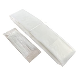 72 ft. Dust Extractor Collection Bags (4 Pack) fits Longo Pack for Concrete Grinding, Sawing & Drilling Applications