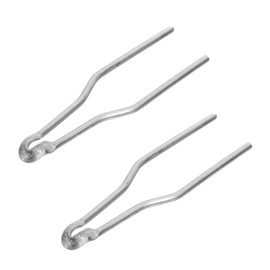 Angoily 2pcs Wood Burning Tips Pyrography Wire Pen Nibs for Wood Burner Tool Lightweight and Durable Pyrography Replacement Tips