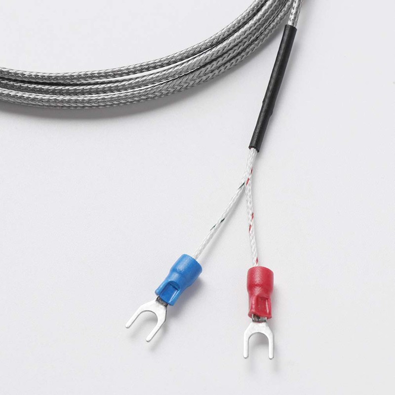 HiLetgo 5pcs K Type Temperature Sensor Temperature Probes M6 Screw