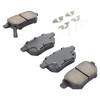 QUALITY-BUILT Black Series Ceramic Rear Brake Pads (1003-1423C) Compatible with