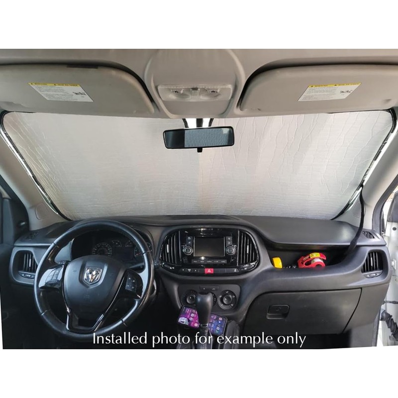 Custom Windshield Sunshade for Ford Econoline E-Series Van & Motorhome