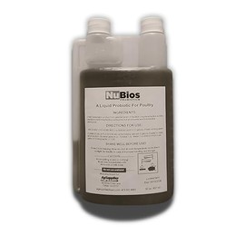 NuBios Liquid Poultry Probiotics (32 oz), Brown