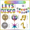 Disco Party Decorations Dancing Queen - 20 Pcs Neon Music