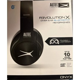 Altec Lansing R3volution X Wireless Bluetooth Headphones Black MZX009-BLK ONYX
