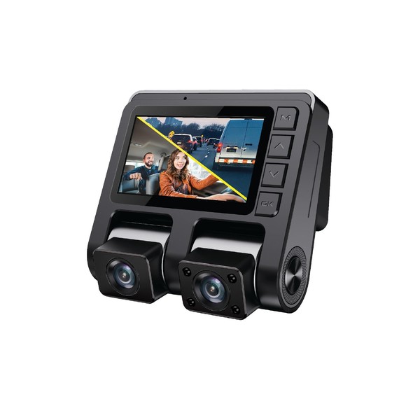 myGEKOgear Orbit D110 2 Channel 1080P Front/Rear Dashcam with 2"