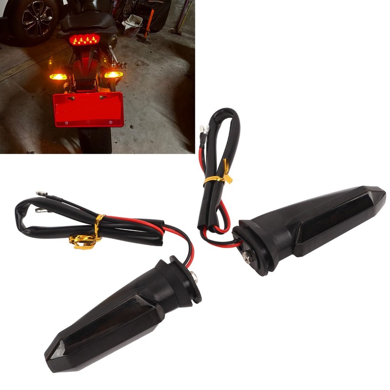 Motorcycle Front Rear Turn Signals Light 12V 1.5W Indicator Blinker