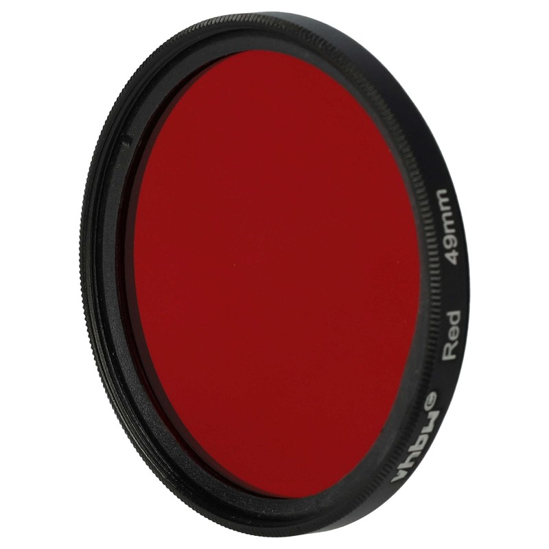 vhbw Universal Colour Filter for Camera Lenses with 49 mm
