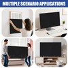 Wibeelee TV Cover Moving Dust Anti-Scratch TV Screen Cover Fits