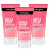 Neutrogena Clear & Radiant Face Scrub, Pack of 3 x