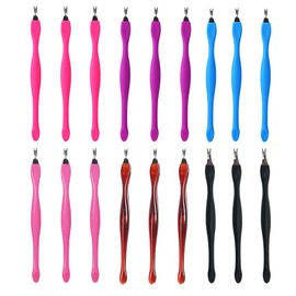 Lmyzcbzl Cuticle Trimmer, 18 Pcs Cuticle Remover, Cuticle Pusher, Nail Cuticle Remover, Nail Art Tools, Nail Cleaner Tool