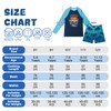 Cheerful Mario UV Badebekleidung Junge Langarm Rashguard-Shirts Sonnenschutz Kinder Schwimmanzug