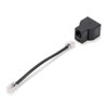 Phone Line Splitter,Telephone Splitter,with RJ11 6P4C Plugs,Suitable for Telephone,Fax Machine