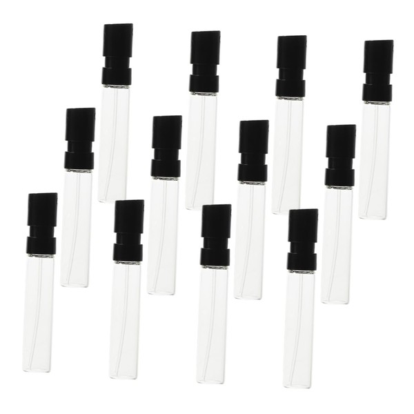 PACKOVE 12pcs Mini Perfume Spray Bottles Refillable Travel Atomizers for