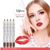 12 Piezas de Delineador de Labios Mate, Juego de Lápiz