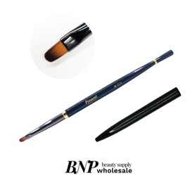 Present by BNP 1 Pc Black Nail Art Tool Brush Polish Acrylic Gel UV Design Adhesive Liner Pen for Manicure Beauty Nail Acrylic Nails (C4)