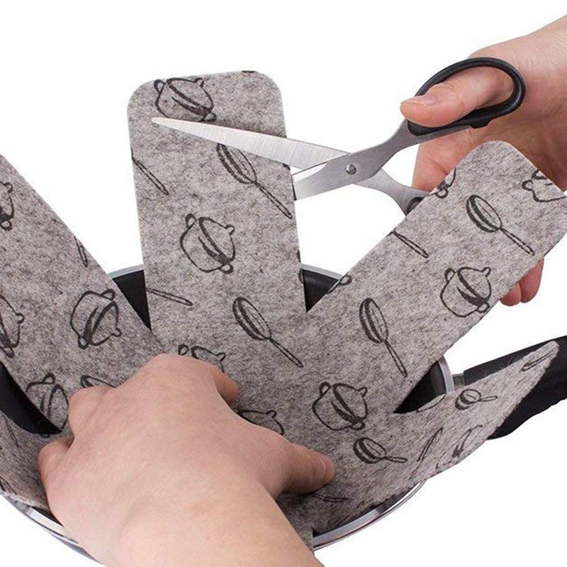 Acronde 12PCS Pot & Pan Protectors Cookware Protector Set Divider