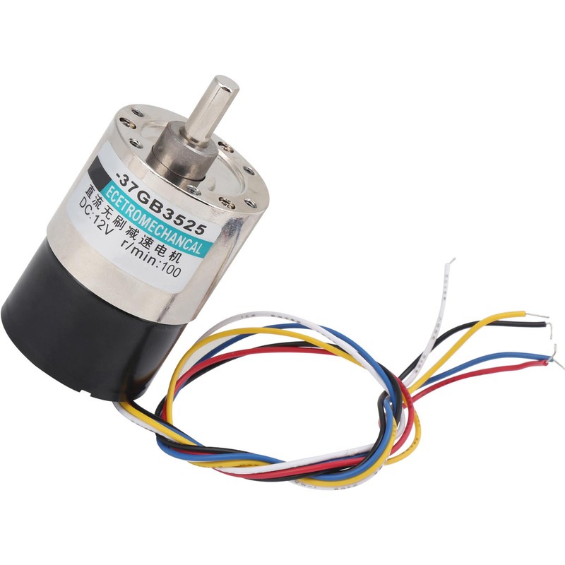 Brushless Motor Low Speed with Bracket and Speed Control Board