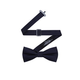 Men's Silk Pre-Tied Bow Tie (Navy)
