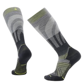 Smartwool Mens Run Targeted Cushion Compression OTC Socks Medium Gray X-Large