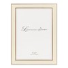 Lawrence Frames Metal Frame, Polished Enamel, Ivory, 5x7