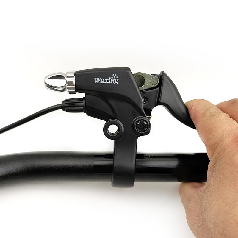 L-faster Wuxing 115PDD Brake Lever Grip with Rearview Mirrors Jack