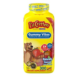 Lil Critters Gummy Vites Multi Vitamin & Mineral Formula, 275 Gummies