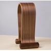 IQ Labs Gaming Headphone Stand Wooden Headest Hanger/Holder/Mount Omega Walnut