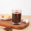 BCnmviku 90ml/3oz Shot Glasses,Measuring Cups with Scale(oz,ml) for Espresso,Milk,Cocktail,Spirits (Red)