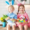 ThinkMax 12pcs Easter Eggs Filled with Finger Puppets for Easter
