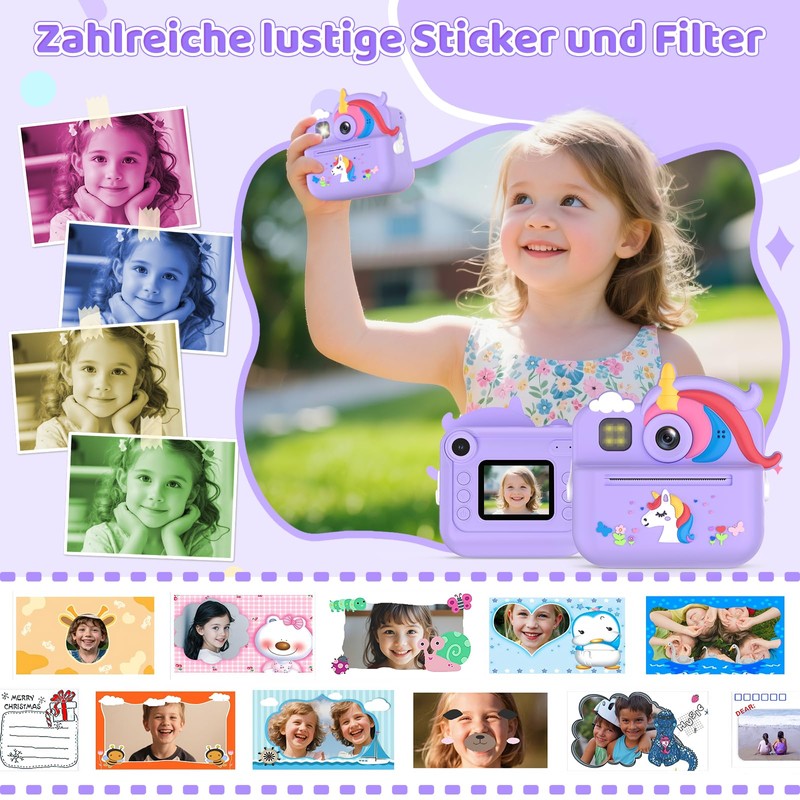 Fippesax Instant Camera Children